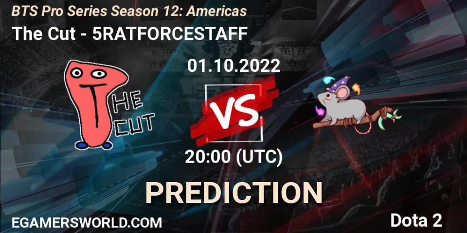 Prognoza The Cut - 5RATFORCESTAFF. 29.09.2022 at 00:58, Dota 2, BTS Pro Series Season 12: Americas