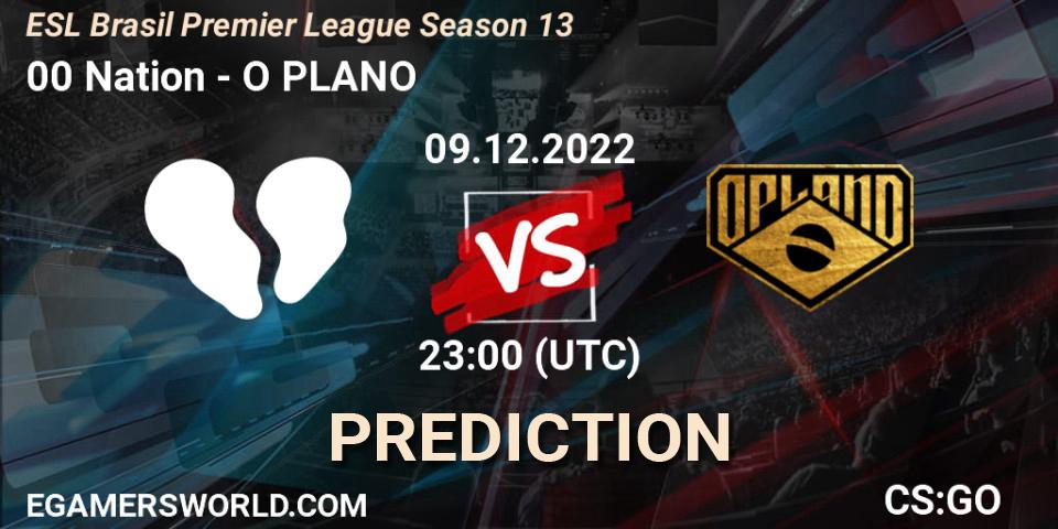 Prognoza 00 Nation - O PLANO. 09.12.2022 at 23:00, Counter-Strike (CS2), ESL Brasil Premier League Season 13