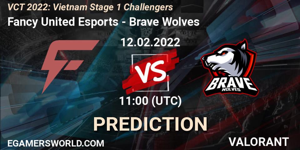 Prognoza Fancy United Esports - Brave Wolves. 12.02.2022 at 11:00, VALORANT, VCT 2022: Vietnam Stage 1 Challengers