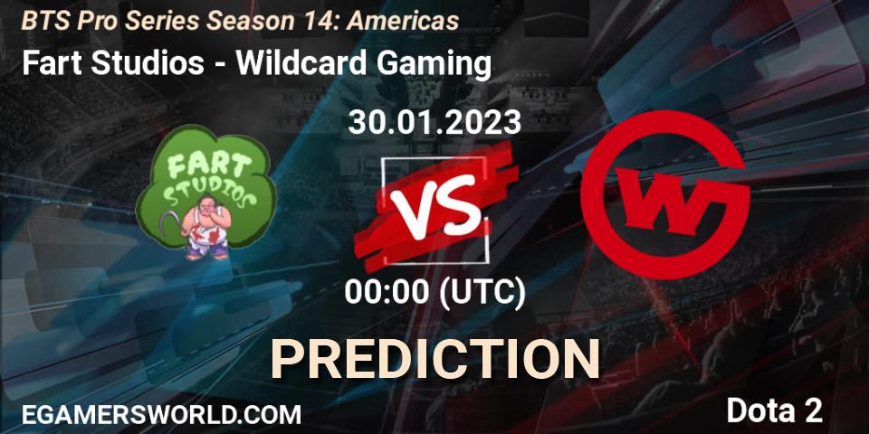 Prognoza Fart Studios - Wildcard Gaming. 30.01.23, Dota 2, BTS Pro Series Season 14: Americas