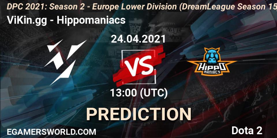 Prognoza ViKin.gg - Hippomaniacs. 24.04.2021 at 12:55, Dota 2, DPC 2021: Season 2 - Europe Lower Division (DreamLeague Season 15)