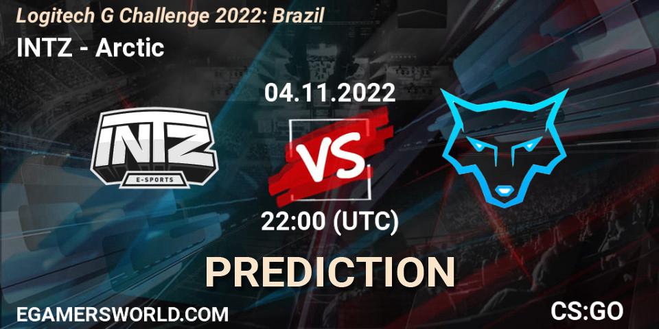 Prognoza INTZ - Arctic. 04.11.2022 at 22:00, Counter-Strike (CS2), Logitech G Challenge 2022: Brazil