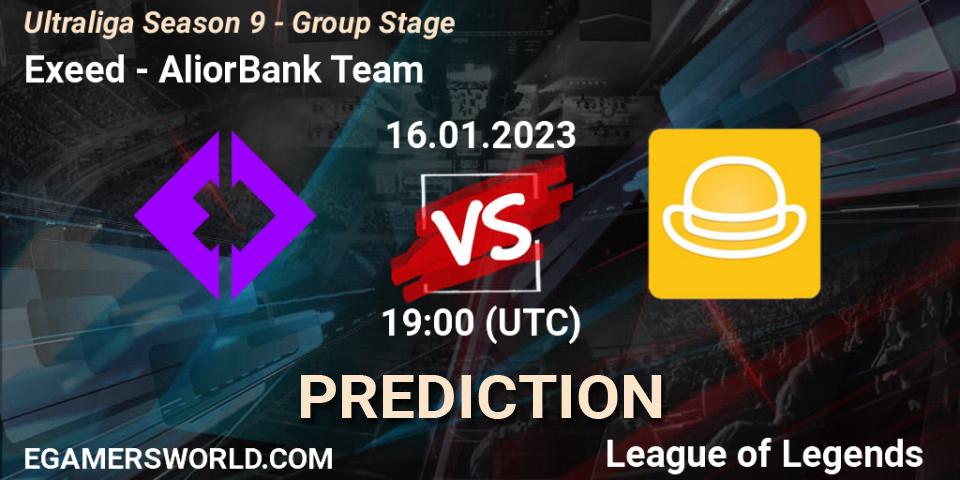 Prognoza Exeed - AliorBank Team. 16.01.2023 at 19:00, LoL, Ultraliga Season 9 - Group Stage