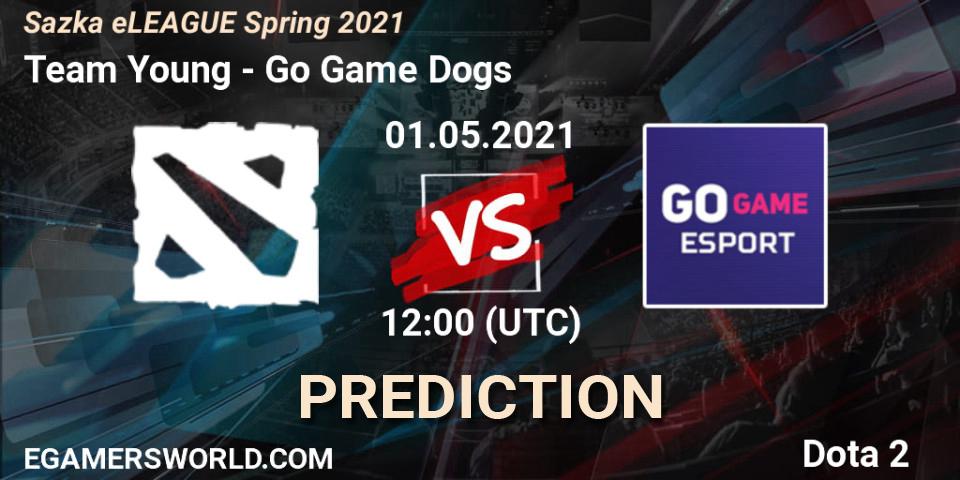 Prognoza Team Young - Go Game Dogs. 01.05.2021 at 12:00, Dota 2, Sazka eLEAGUE Spring 2021