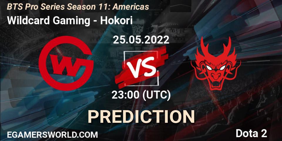 Prognoza Wildcard Gaming - Hokori. 25.05.2022 at 22:48, Dota 2, BTS Pro Series Season 11: Americas