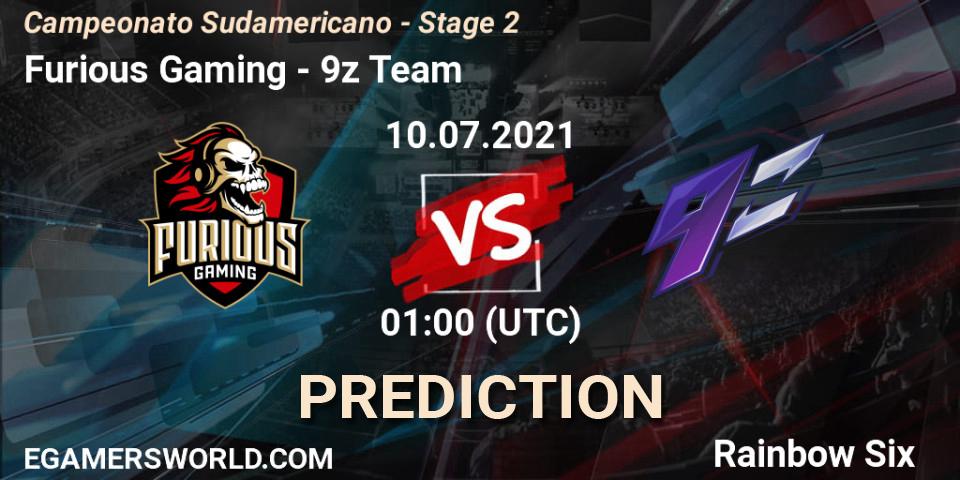Prognoza Furious Gaming - 9z Team. 10.07.2021 at 01:15, Rainbow Six, Campeonato Sudamericano - Stage 2