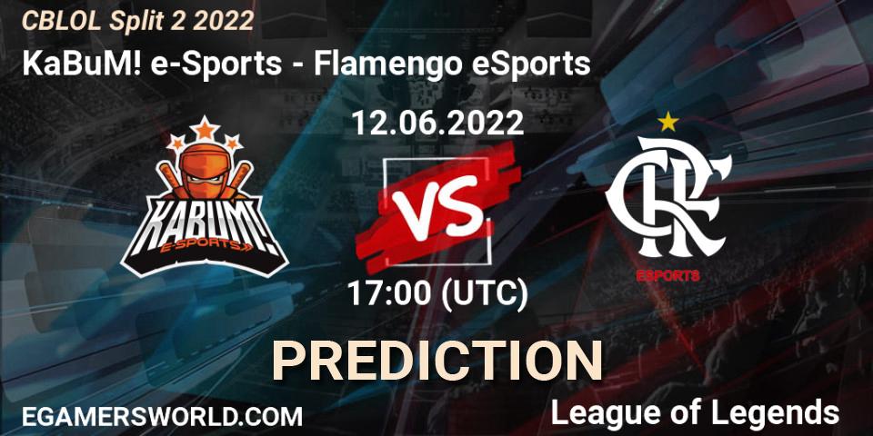 Prognoza KaBuM! e-Sports - Flamengo eSports. 12.06.22, LoL, CBLOL Split 2 2022