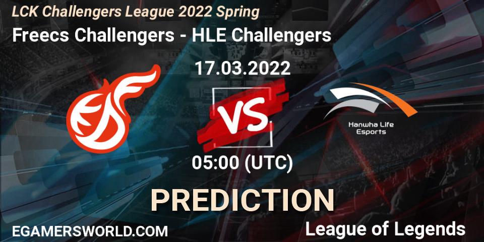 Prognoza Freecs Challengers - HLE Challengers. 17.03.2022 at 05:00, LoL, LCK Challengers League 2022 Spring