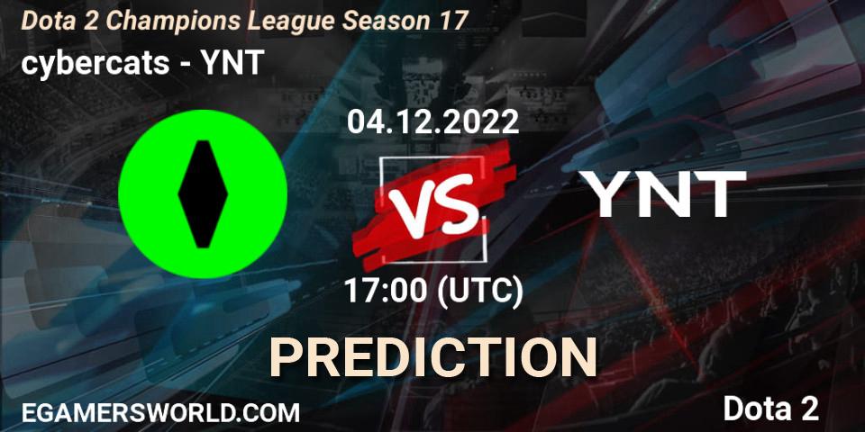 Prognoza cybercats - YNT. 04.12.22, Dota 2, Dota 2 Champions League Season 17