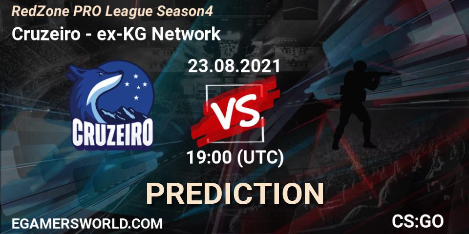 Prognoza Cruzeiro - ex-KG Network. 23.08.2021 at 19:00, Counter-Strike (CS2), RedZone PRO League Season 4