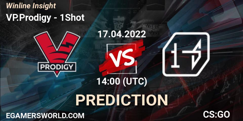 Prognoza VP.Prodigy - 1Shot. 17.04.2022 at 14:30, Counter-Strike (CS2), Winline Insight