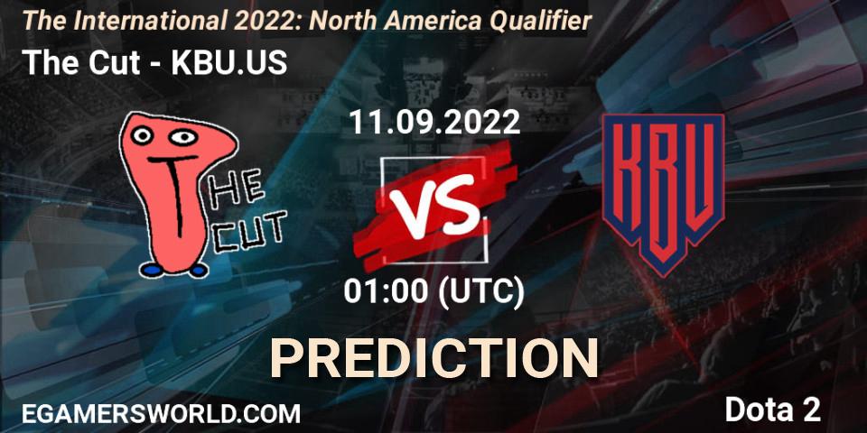 Prognoza The Cut - KBU.US. 11.09.2022 at 01:20, Dota 2, The International 2022: North America Qualifier