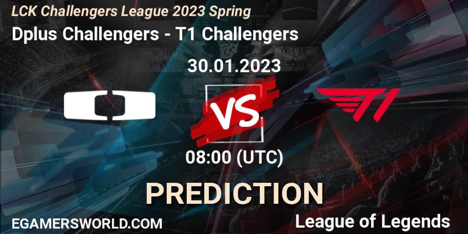 Prognoza Dplus Challengers - T1 Challengers. 30.01.23, LoL, LCK Challengers League 2023 Spring