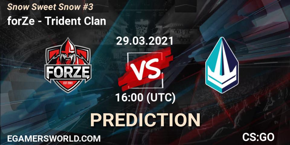 Prognoza forZe - Trident Clan. 29.03.2021 at 16:05, Counter-Strike (CS2), Snow Sweet Snow #3
