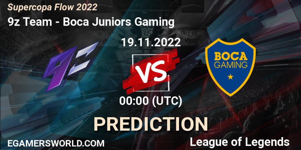 Prognoza 9z Team - Boca Juniors Gaming. 19.11.22, LoL, Supercopa Flow 2022