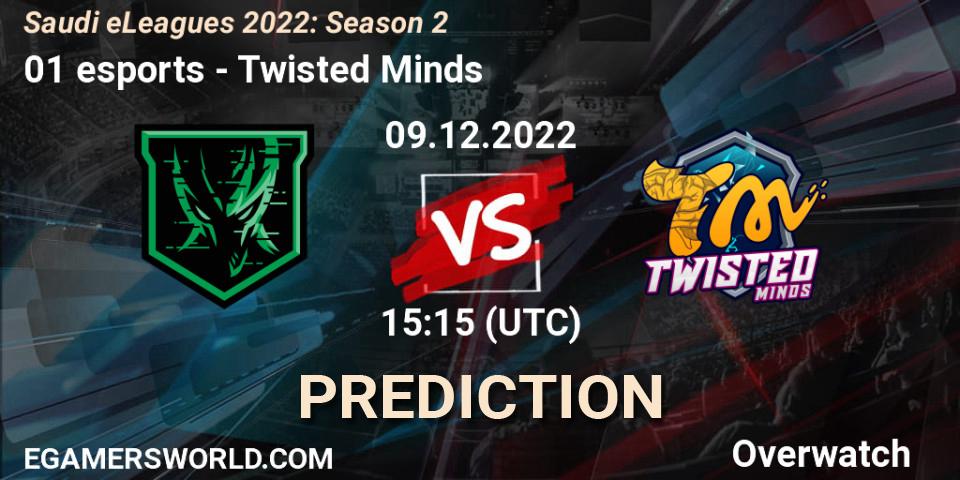 Prognoza 01 esports - Twisted Minds. 09.12.22, Overwatch, Saudi eLeagues 2022: Season 2