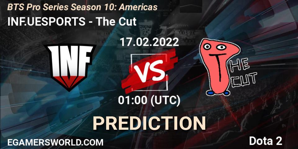 Prognoza INF.UESPORTS - The Cut. 17.02.2022 at 01:45, Dota 2, BTS Pro Series Season 10: Americas