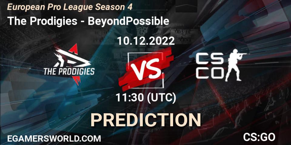 Prognoza The Prodigies - BeyondPossible. 10.12.22, CS2 (CS:GO), European Pro League Season 4