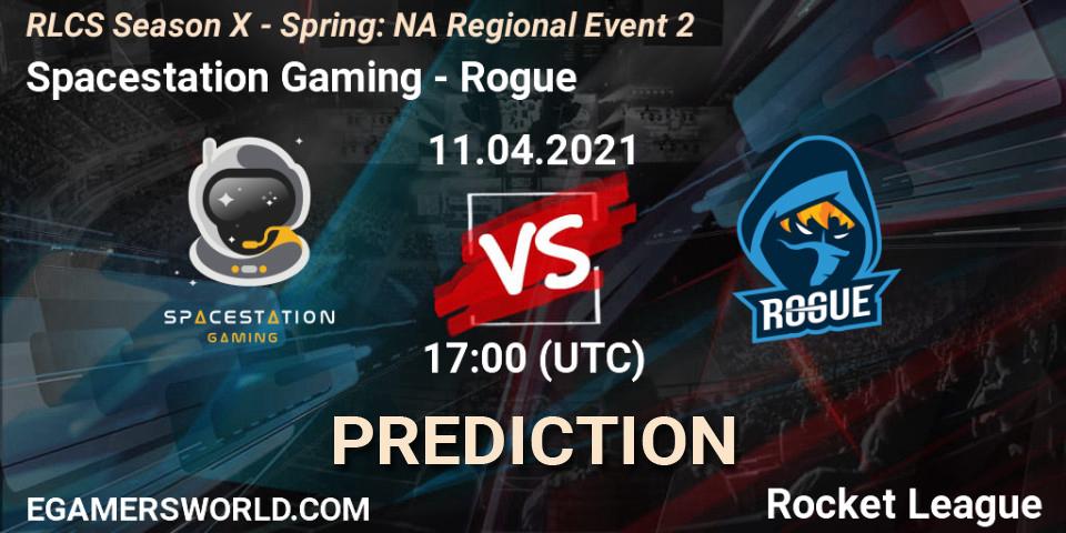 Prognoza Spacestation Gaming - Rogue. 11.04.2021 at 17:00, Rocket League, RLCS Season X - Spring: NA Regional Event 2