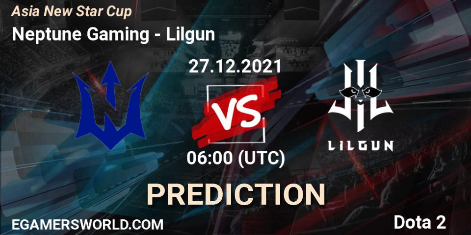 Prognoza Neptune Gaming - Lilgun. 27.12.2021 at 05:08, Dota 2, Asia New Star Cup