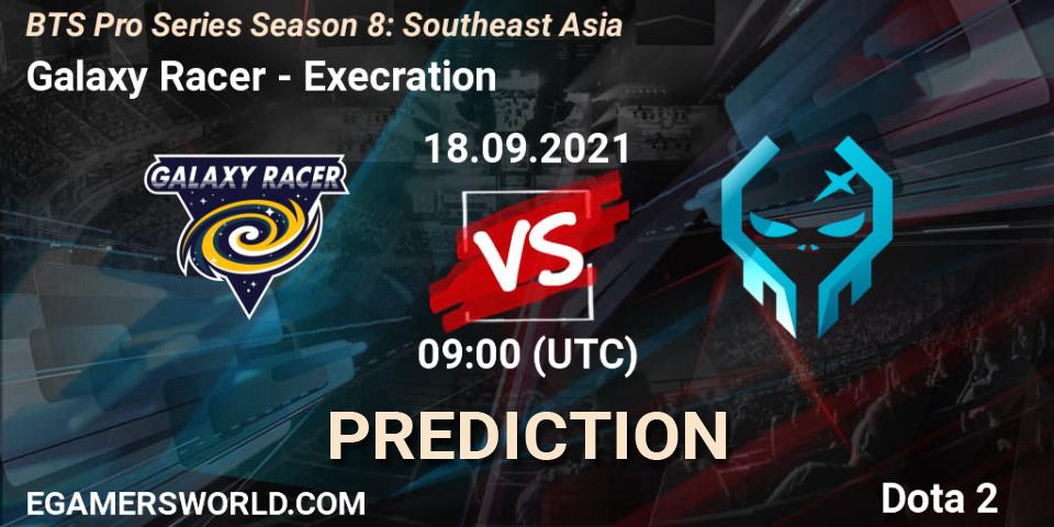 Prognoza Galaxy Racer - Execration. 18.09.2021 at 09:09, Dota 2, BTS Pro Series Season 8: Southeast Asia