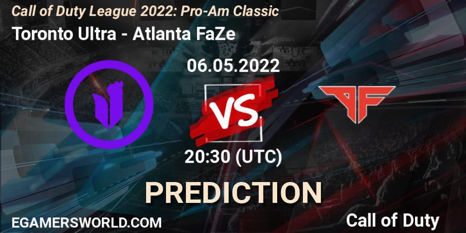 Prognoza Toronto Ultra - Atlanta FaZe. 06.05.22, Call of Duty, Call of Duty League 2022: Pro-Am Classic
