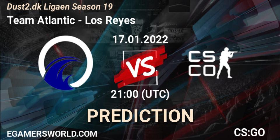 Prognoza Team Atlantic - Los Reyes. 18.01.2022 at 20:00, Counter-Strike (CS2), Dust2.dk Ligaen Season 19