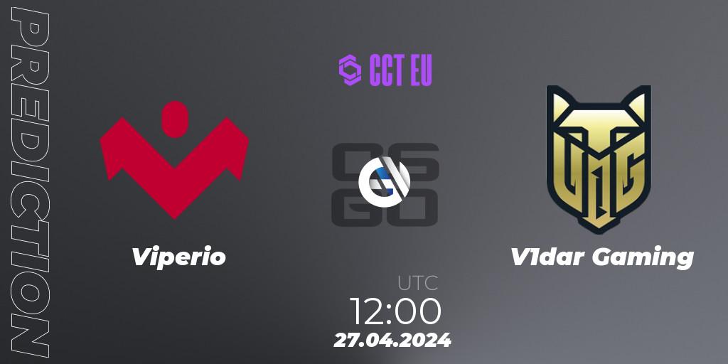 Prognoza Viperio - V1dar Gaming. 27.04.2024 at 12:00, Counter-Strike (CS2), CCT Season 2 Europe Series 2 Closed Qualifier