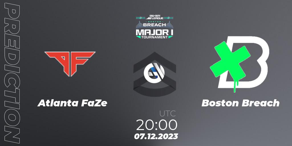 Prognoza Atlanta FaZe - Boston Breach. 08.12.2023 at 20:00, Call of Duty, Call of Duty League 2024: Stage 1 Major Qualifiers