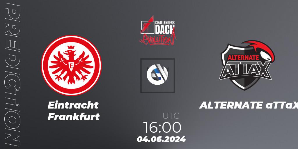 Prognoza Eintracht Frankfurt - ALTERNATE aTTaX. 04.06.2024 at 16:00, VALORANT, VALORANT Challengers 2024 DACH: Evolution Split 2