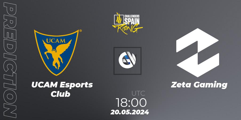 Prognoza UCAM Esports Club - Zeta Gaming. 20.05.2024 at 19:00, VALORANT, VALORANT Challengers 2024 Spain: Rising Split 2