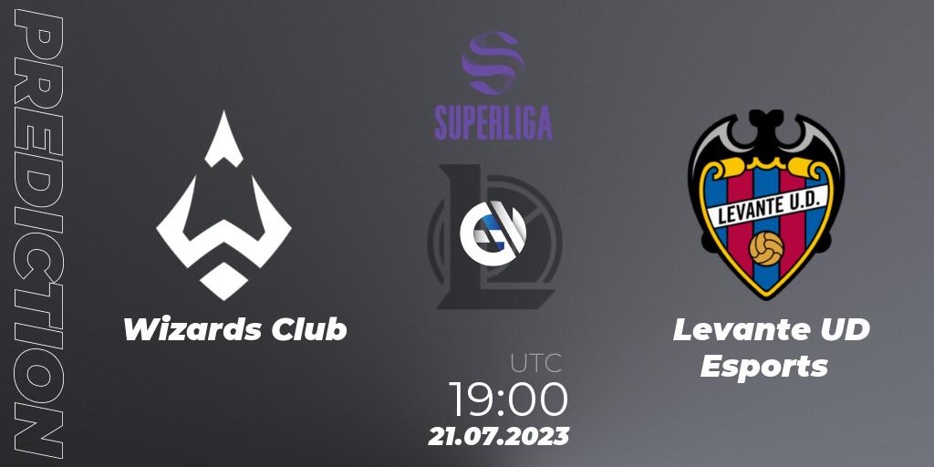 Prognoza Wizards Club - Levante UD Esports. 21.07.23, LoL, LVP Superliga 2nd Division 2023 Summer