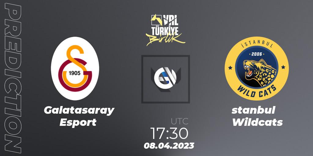 Prognoza Galatasaray Esport - İstanbul Wildcats. 08.04.2023 at 16:50, VALORANT, VALORANT Challengers 2023: Turkey Split 2 - Regular Season