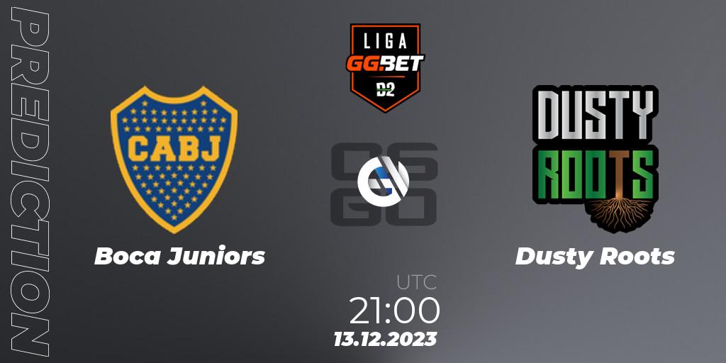Prognoza Boca Juniors - Dusty Roots. 13.12.23, CS2 (CS:GO), Dust2 Brasil Liga Season 2