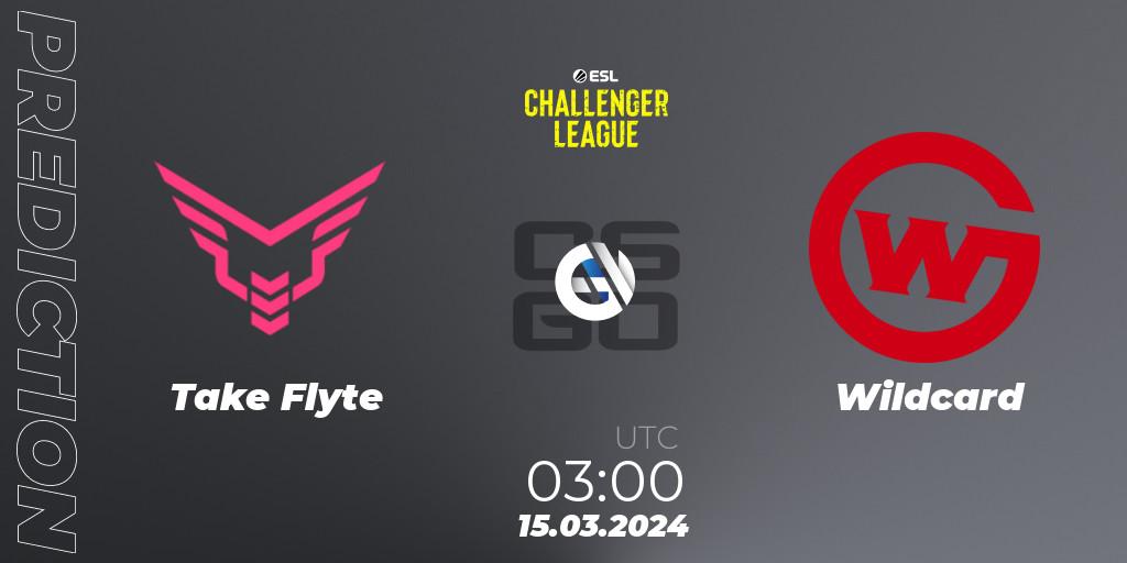 Prognoza Take Flyte - Wildcard. 15.03.24, CS2 (CS:GO), ESL Challenger League Season 47: North America