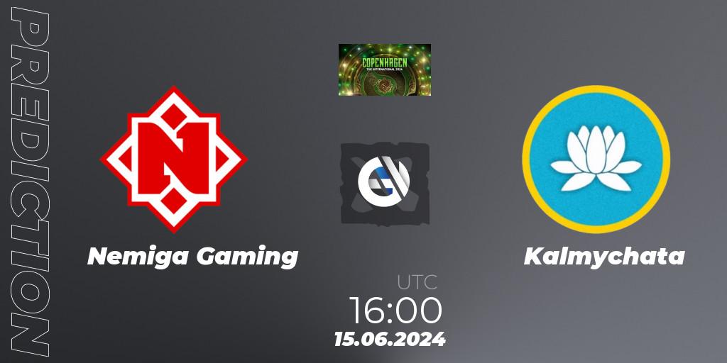 Prognoza Nemiga Gaming - Kalmychata. 15.06.2024 at 16:00, Dota 2, The International 2024: Eastern Europe Closed Qualifier