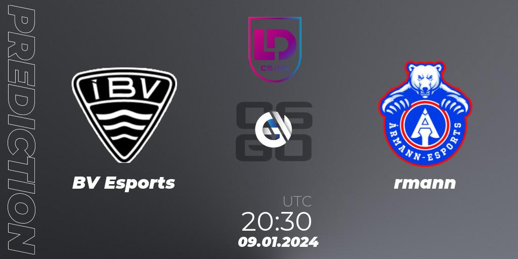 Prognoza ÍBV Esports - Ármann. 09.01.24, CS2 (CS:GO), Icelandic Esports League Season 8: Regular Season