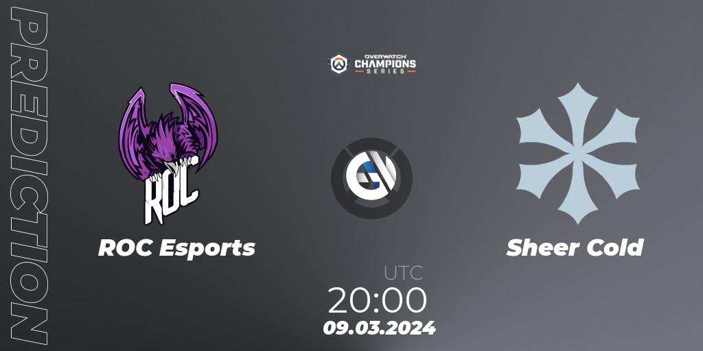 Prognoza ROC Esports - Sheer Cold. 09.03.2024 at 20:00, Overwatch, Overwatch Champions Series 2024 - EMEA Stage 1 Group Stage
