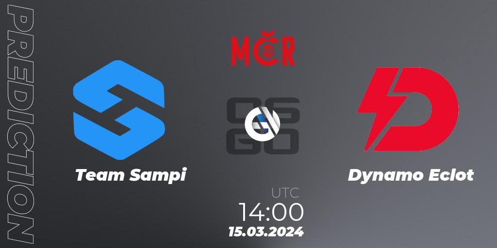 Prognoza Team Sampi - Dynamo Eclot. 15.03.2024 at 14:00, Counter-Strike (CS2), Tipsport Cup Winter 2024
