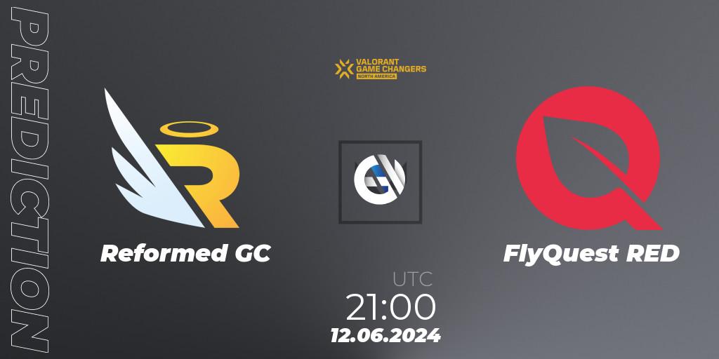 Prognoza Reformed GC - FlyQuest RED. 13.06.2024 at 00:30, VALORANT, VCT 2024: Game Changers North America Series 2