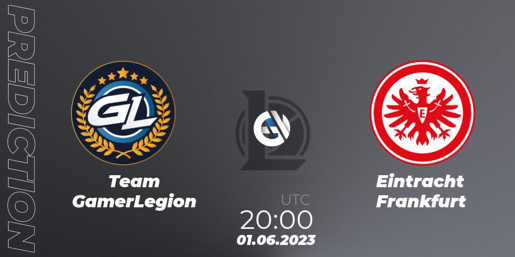 Prognoza Team GamerLegion - Eintracht Frankfurt. 01.06.23, LoL, Prime League Summer 2023 - Group Stage
