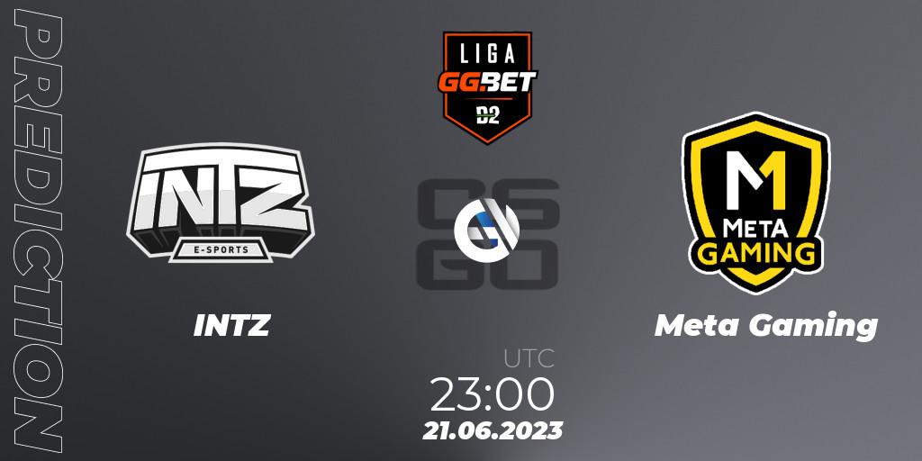 Prognoza INTZ - Meta Gaming Brasil. 21.06.23, CS2 (CS:GO), Dust2 Brasil Liga Season 1