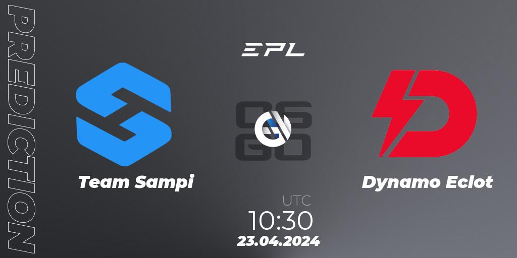 Prognoza Team Sampi - Dynamo Eclot. 23.04.24, CS2 (CS:GO), European Pro League Season 15