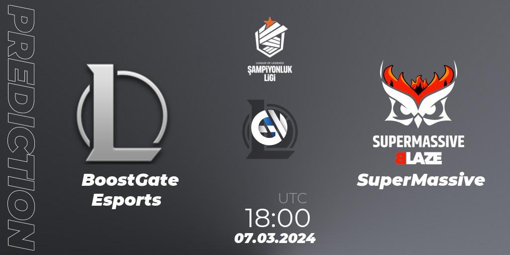 Prognoza BoostGate Esports - SuperMassive. 07.03.24, LoL, TCL Winter 2024