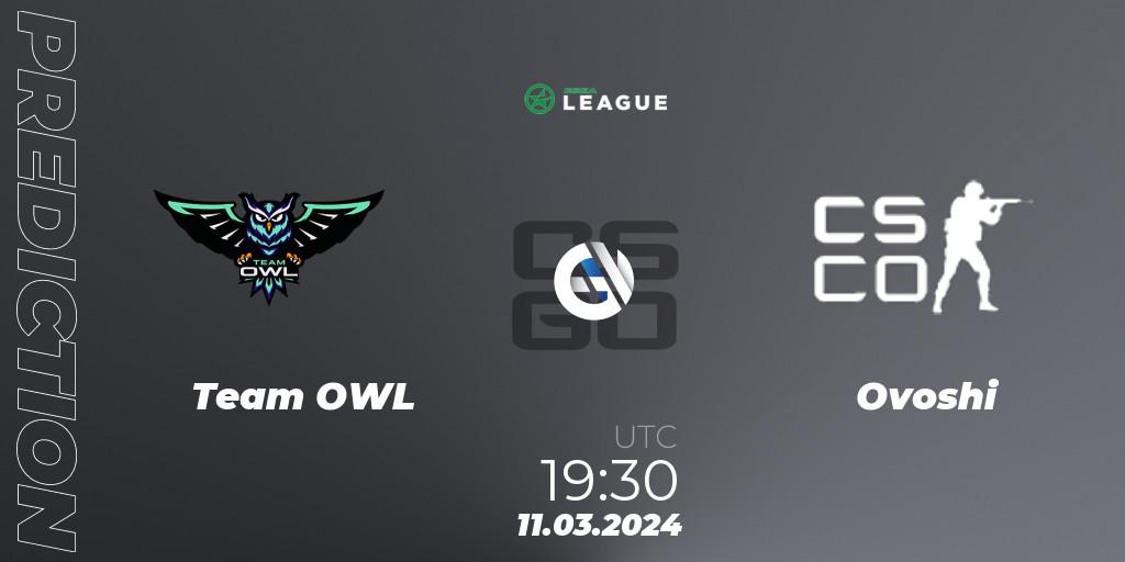Prognoza Team OWL - Ovoshi. 11.03.24, CS2 (CS:GO), ESEA Season 48: Main Division - Europe