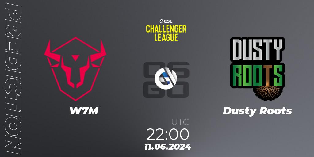 Prognoza W7M - Dusty Roots. 11.06.2024 at 22:00, Counter-Strike (CS2), ESL Challenger League Season 47 Relegation: South America