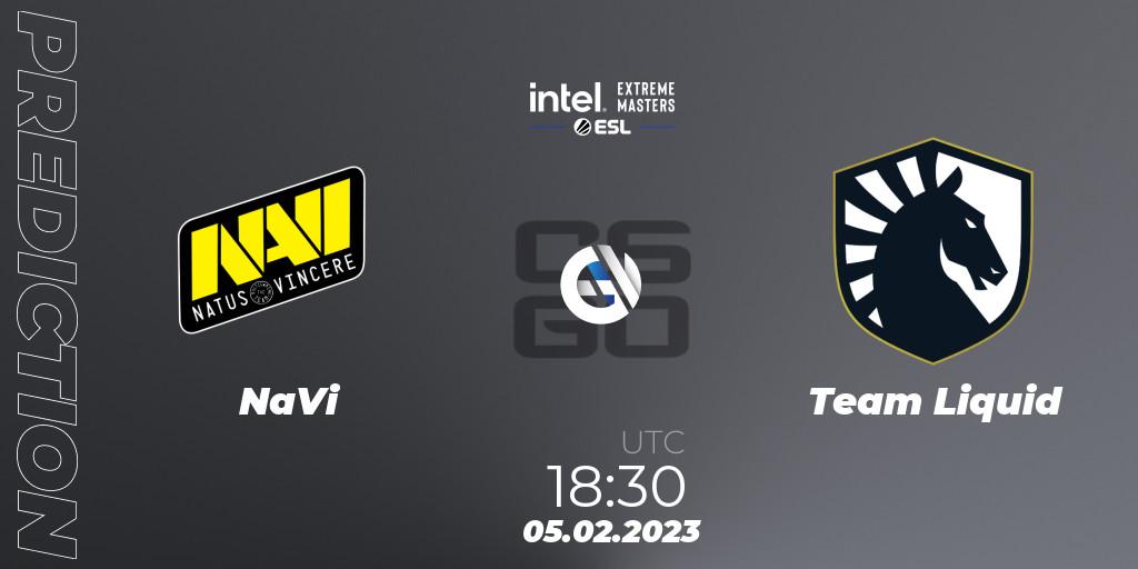 Prognoza NaVi - Team Liquid. 05.02.23, CS2 (CS:GO), IEM Katowice 2023