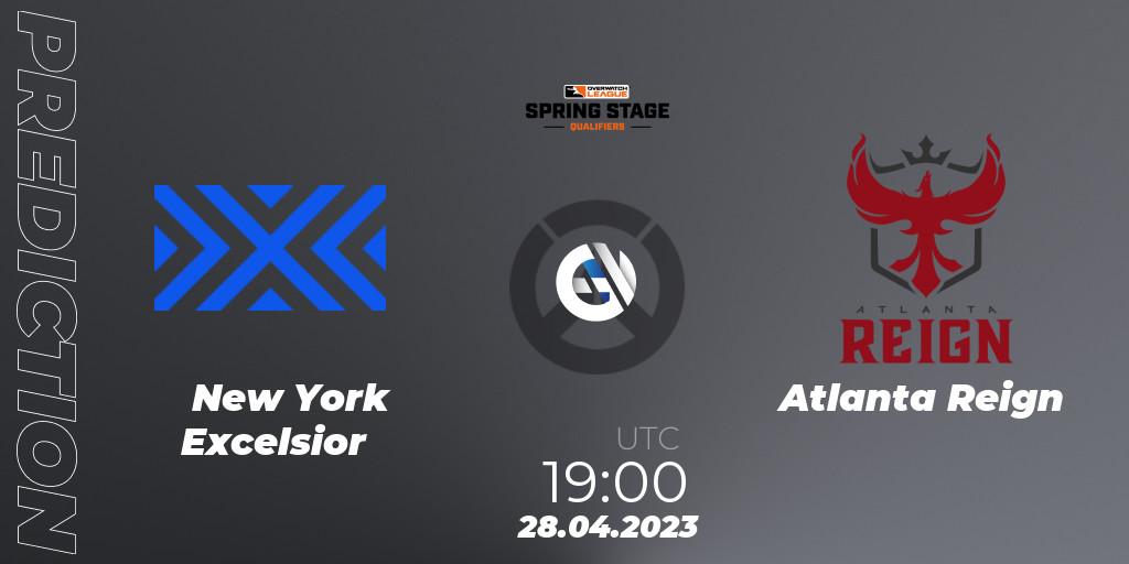 Prognoza New York Excelsior - Atlanta Reign. 28.04.2023 at 19:00, Overwatch, OWL Stage Qualifiers Spring 2023 West