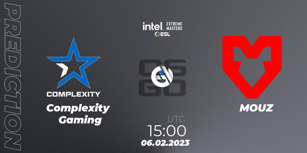 Prognoza Complexity Gaming - MOUZ. 06.02.23, CS2 (CS:GO), IEM Katowice 2023