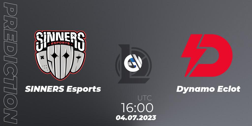 Prognoza SINNERS Esports - Dynamo Eclot. 09.06.23, LoL, Hitpoint Masters Summer 2023 - Group Stage